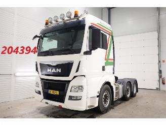 damaged trucks MAN TGX 26.440 6X2 MANUAL Euro 6 Lift Stuur 2014/12